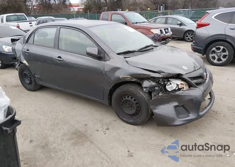 2011 Toyota Corolla S/Le из США, поврежденный, VIN 2T1BU4EE2BC713290